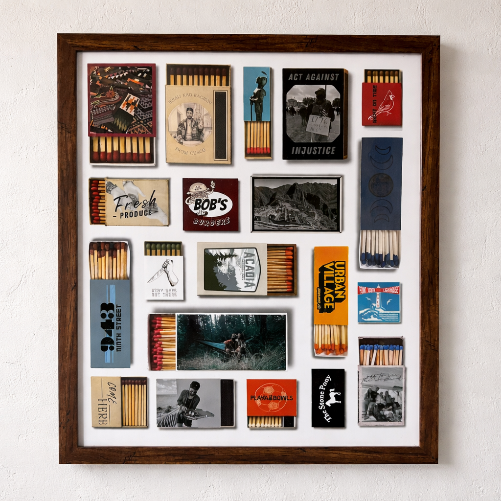 MATCHBOX PRINT - Customizable Template