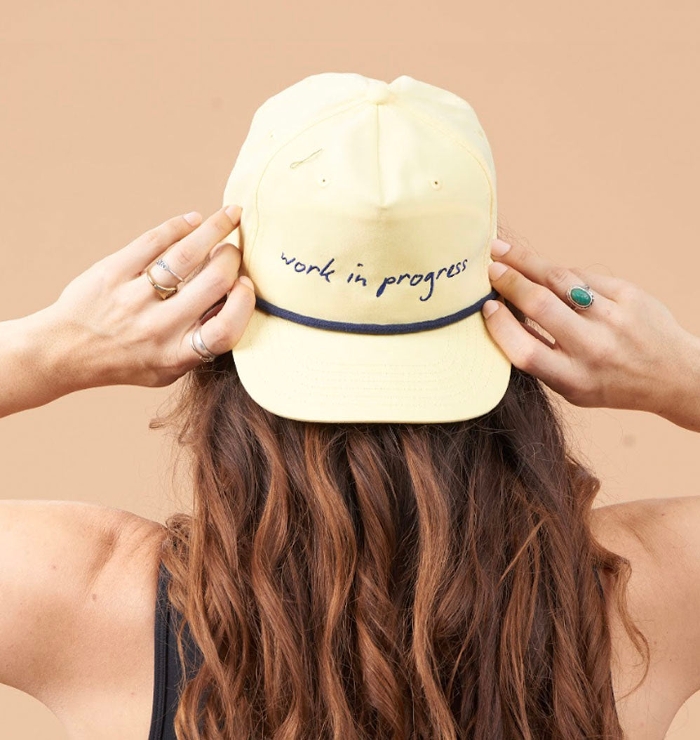 WORK IN PROGRESS Rope Cap