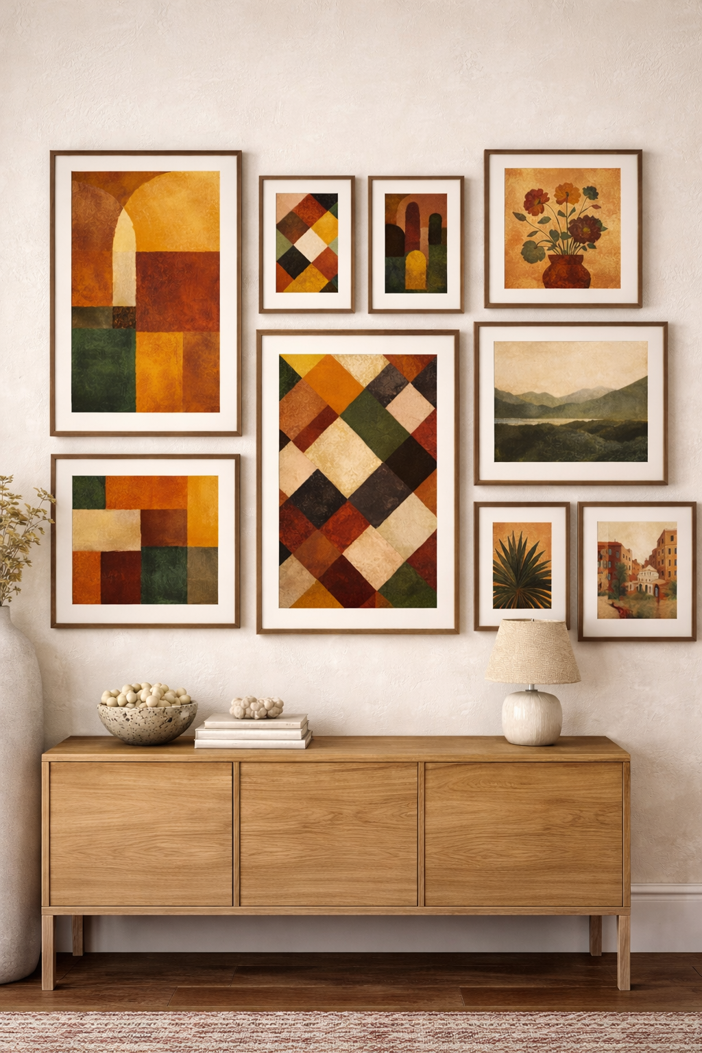 GALLERY WALL TEMPLATES - 20 Layouts