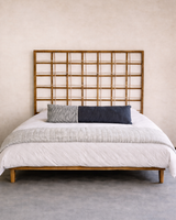 build this WOVEN PLAID HEADBOARD